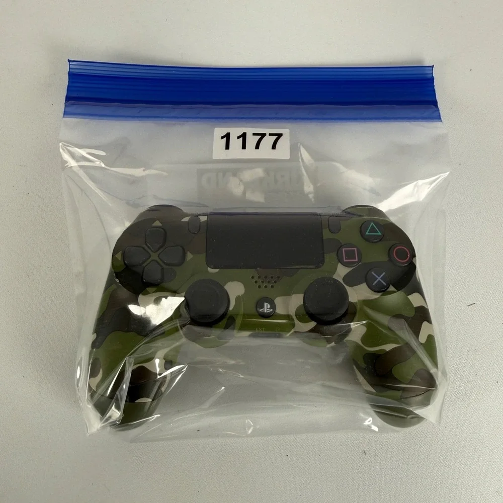 Sony PlayStation 4 PS4 Controller DualShock 4 OEM Green Camo Wireless NOT Tested